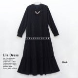 GAi-006 Lila Dress - Gamis Polos Ceruti Babydoll